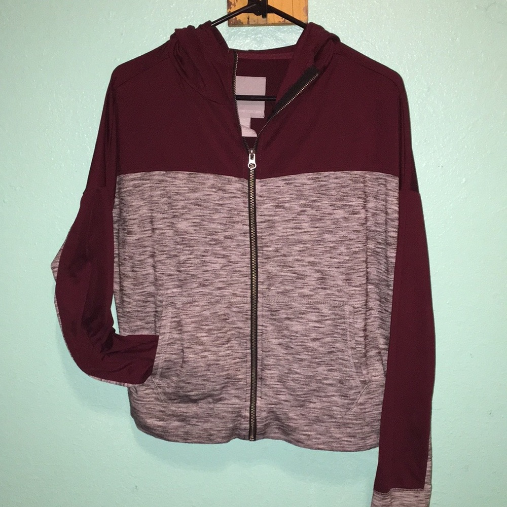 Live love dream zip up jacket